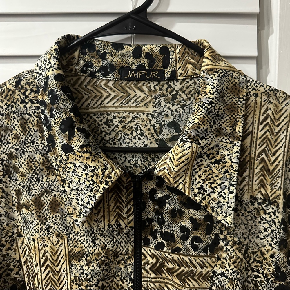 Authentic Jaipur Patterned Jacket! Classy Size La… - image 3